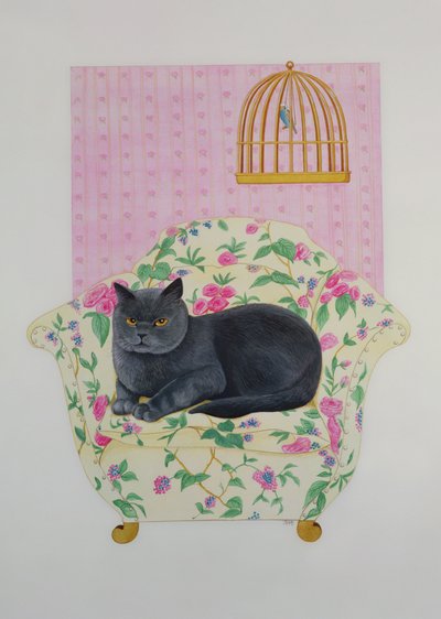 Brit kék alkotó: Joan Freestone