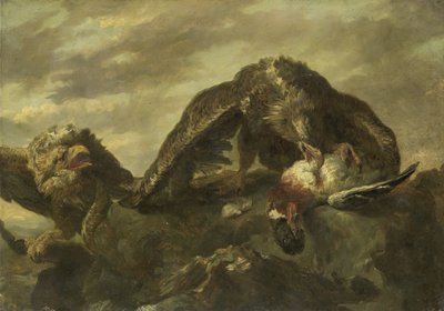 Sasok a sziklákon alkotó: Joannes Fijt (copy after)