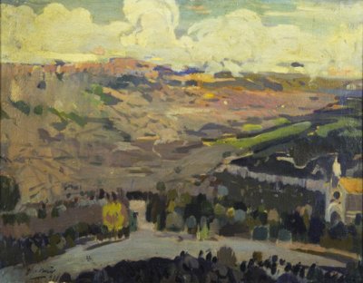 Blick auf L’Aleixar alkotó: Joaquim Mir i Trinxet