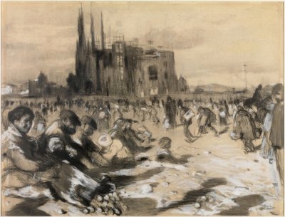 Barcelonai vázlatok (extramuros) alkotó: Joaquim Mir i Trinxet