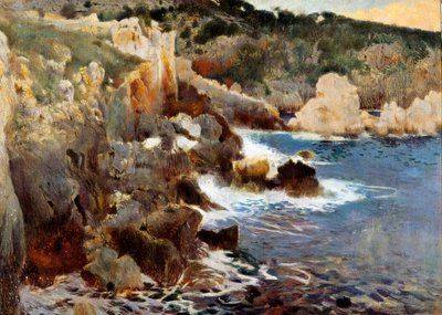 Elvarázsolt barlang (Majorca, Mallorca). Joaquim Mir i Trinxet (1873-1940) festménye, 1901 körül. Olaj, vászon. Barcelona, ​​Katalónia Nemzeti Művészeti Múzeum. alkotó: Joaquin Mir Trinxet