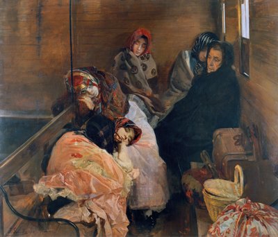 Fehér rabszolga-kereskedelem alkotó: Joaquín Sorolla