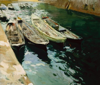 Drifters, Zarautz, San Sebastian közelében alkotó: Joaquin Sorolla y Bastida