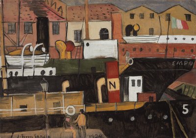 Livorno von Joaquin Torres-Garcia