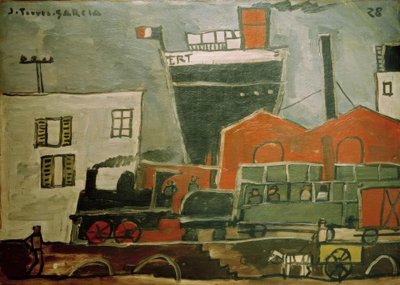 Kikötő alkotó: Joaquín Torres-García