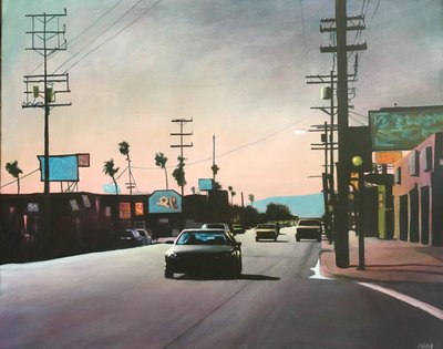 San Fernando Valley 11, 2012 körül (akril, tábla) alkotó: Joby Hickey