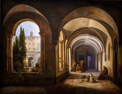 Ferences szerzetesek a Santa Maria d