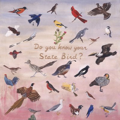 Do You Know Your State Bird?, 1996 alkotó: Joe Heaps Nelson