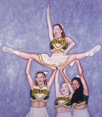 Lets go Hornets #1 Igen!, 2002 (olaj és akril, vászon) alkotó: Joe Heaps Nelson