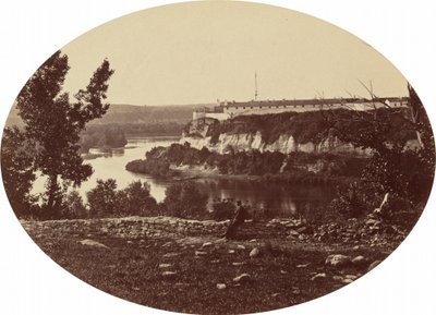 Fort Snelling, c. 1865. alkotó: Joel E Whitney