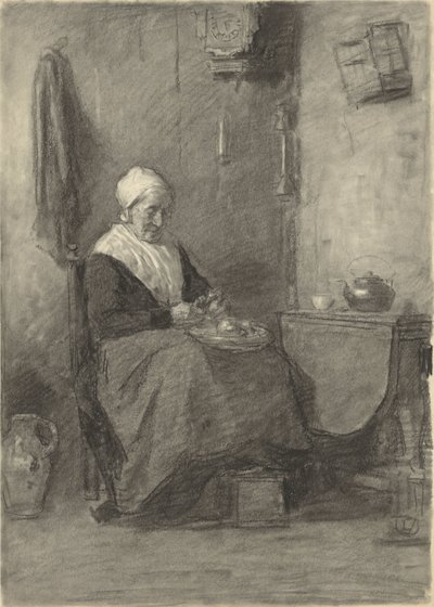 Farmer nő belső alkotó: Johan Antonie de Jonge