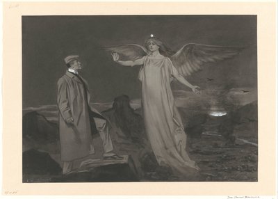 Chamberlain és a béke angyala alkotó: Johan Braakensiek
