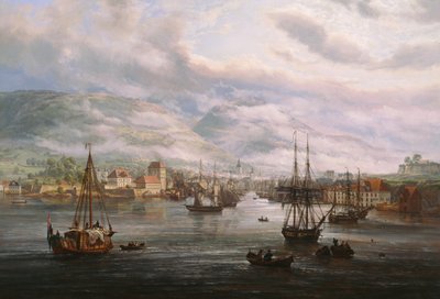 Bergen-öböl alkotó: Johan Christian Dahl