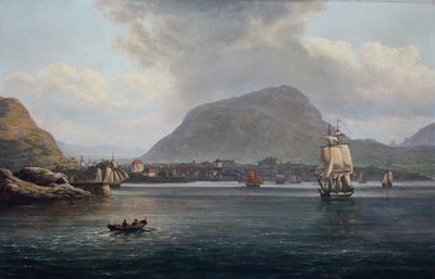 Bergen-öböl alkotó: Johan Christian Dahl