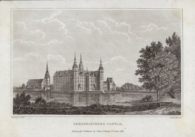 Frederiksborg palota alkotó: Johan Christian Dahl