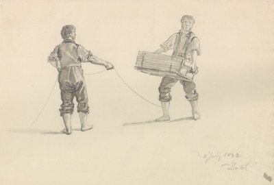 Két férfi alkotó: Johan Christian Dahl