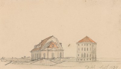 Két téglaház alkotó: Johan Christian Dahl