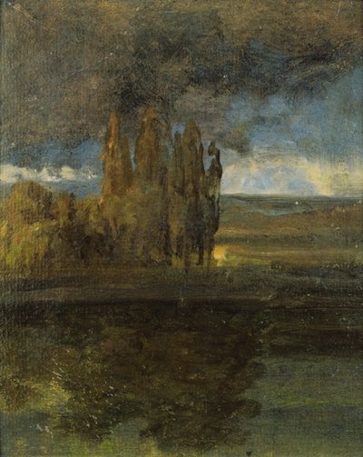 Kilátás az Elbára és a "Der Bär" bástyára alkotó: Johan Christian Dahl