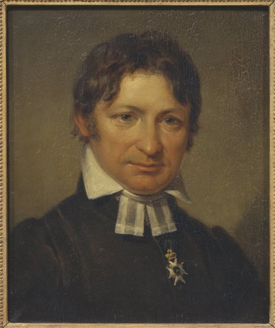 Francois Michel Franzen, finnül beszélő költő és teológus - Frans Mikael Franzen portréja alkotó: Johan Gustaf Sandberg