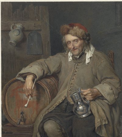 Az öreg ivó alkotó: Johan Heinrich Neuman