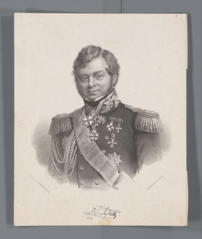 Julius Constantine Empire portréja alkotó: Johan Hendrik Hoffmeister