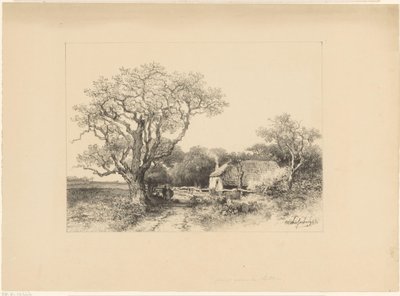 Táj farm alkotó: Johan Hendrik Weissenbruch