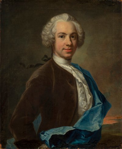 Carl Fredrik Eckleff, a Tanács titkára alkotó: Johan Henrik Scheffel