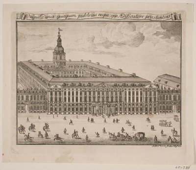 Christiansborg kastély alkotó: Johan Herman Thiele