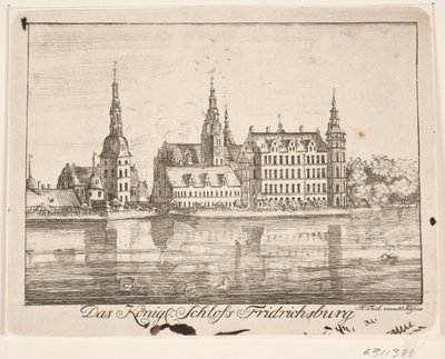 Frederiksborg kastély alkotó: Johan Herman Thiele