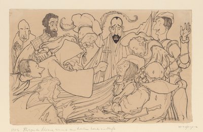 1506/Philips de Schoone hideg italt fogyaszt és meghal (eredeti cím) alkotó: Johan Huizinga