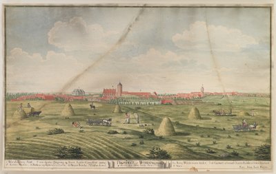 Vordingborg kilátása alkotó: Johan Jacob Bruun