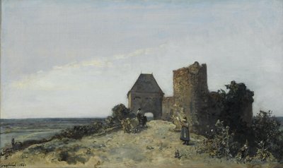 Rosemont várának romjai alkotó: Johan Jongkind