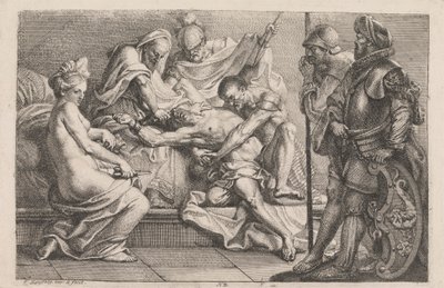Sámsont legyőzték a filiszteusok alkotó: Johan Joseph Zoffany