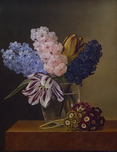 Tulipánok, jácintok és ibolyák alkotó: Johan Laurents Jensen