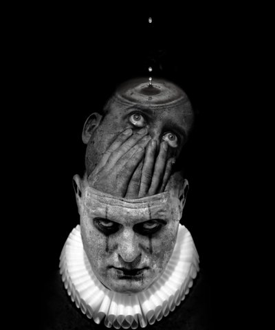 Bohócok halála (sorozat), 2014 (digitális fotóművészet) alkotó: Johan Lilja