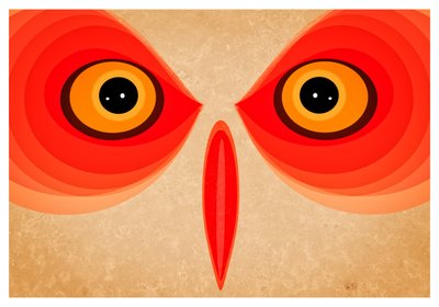 Bagoly, 2015 (digitális művészet) alkotó: Johan Lilja
