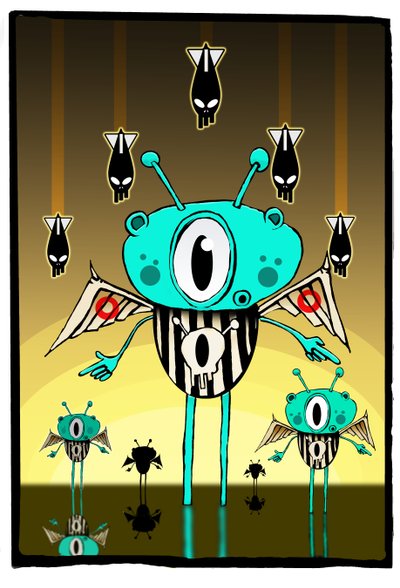 Team Alien, 2012 (illusztráció) alkotó: Johan Lilja