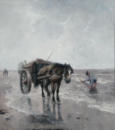Sea Breezes (olaj, vászon) alkotó: Johan Scherrewitz