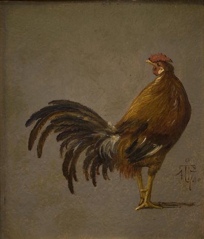 Egy kakas alkotó: Johan Thomas Lundbye