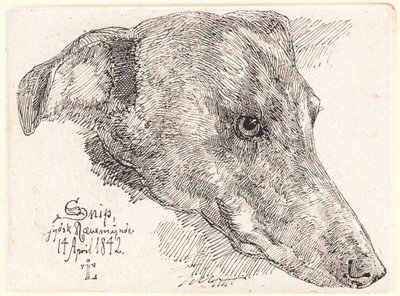 Hundehoved, Snip alkotó: Johan Thomas Lundbye