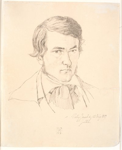 Önarckép alkotó: Johan Thomas Lundbye