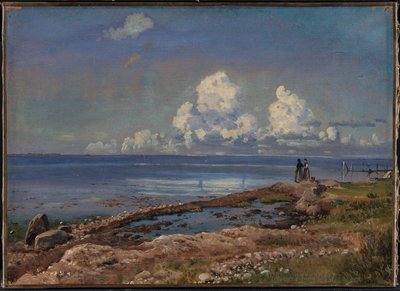 A Refsnæs-i strand, Sjælland alkotó: Johan Thomas Lundbye