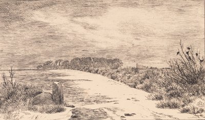 Himlingøye által, Téli táj alkotó: Johan Thomas Lundbye