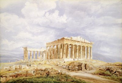 A Parthenon, Athén alkotó: Johan Wolfensberger