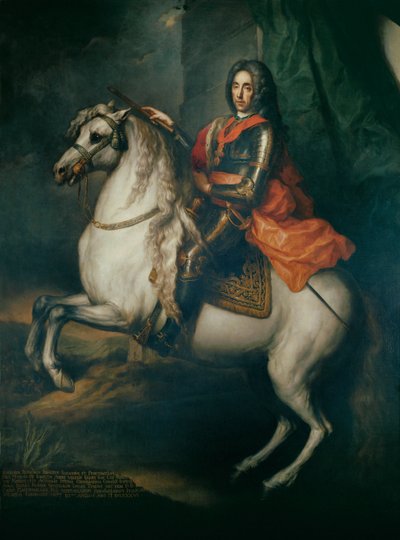 Savoyai Eugén herceg, a legnagyobb tábornok ... alkotó: Johann Gottfried Auerbach