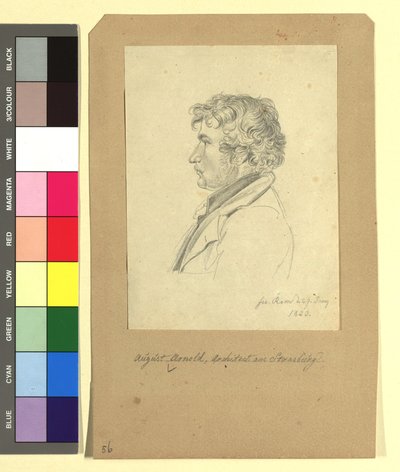 August Arnold (született 1799), építész alkotó: Johann Adam Klein