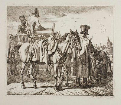 Osztrák katonaság alkotó: Johann Adam Klein
