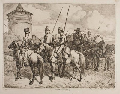 Doni kozákok alkotó: Johann Adam Klein