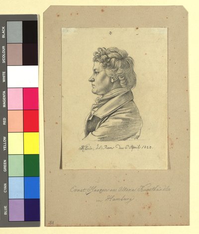 Georg Ernst Harzen (Altena 1790-1863), műkereskedő alkotó: Johann Adam Klein