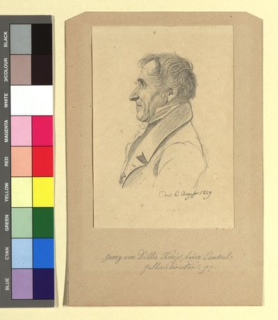 Georg von Dillis (1759-1841), festő, képtárigazgató alkotó: Johann Adam Klein